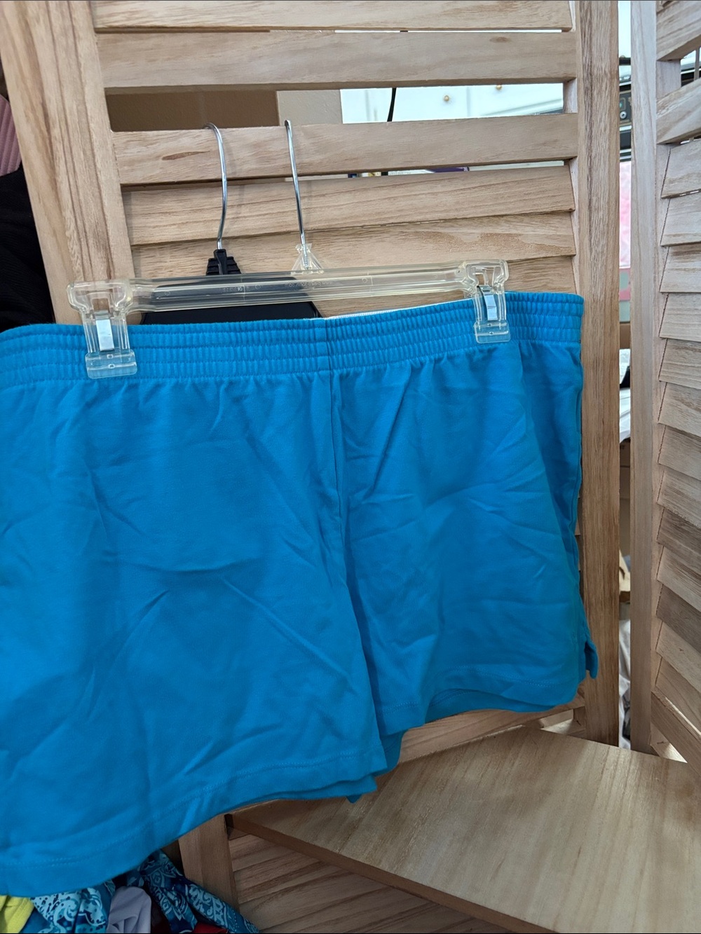 Danskin Now Bright Blue Women’s Athletic Shorts Large
